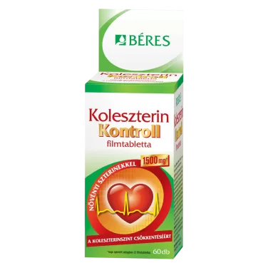 Koleszterin kontroll 1500 mg filmtabletta 60 db
