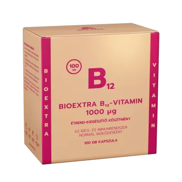 Bioextra b12-vitamin 1000 µg kapszula 100 db
