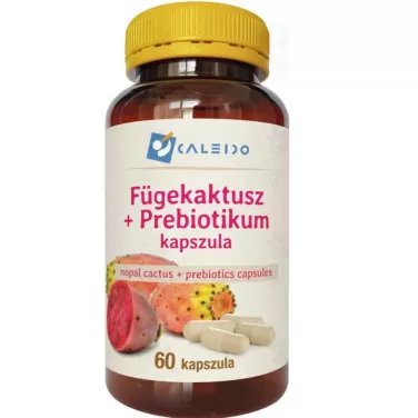 Caleido fügekaktusz + prebiotikum kapszula 60db