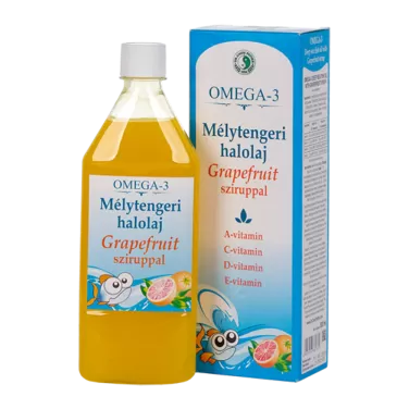 Omega-3 mélytengeri halolaj szirup 500 ml