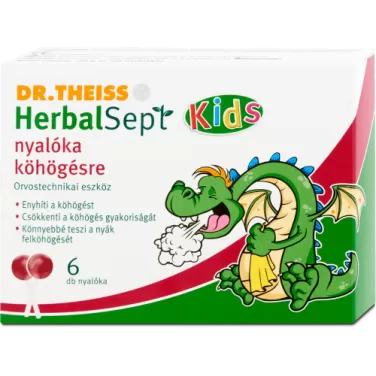 Herbalsept nyalóka köhögésre 6 db