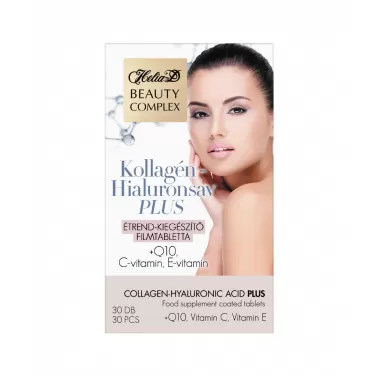 Helia-d beauty komplex kollagén-hialuronsav plus 30db filmtabletta