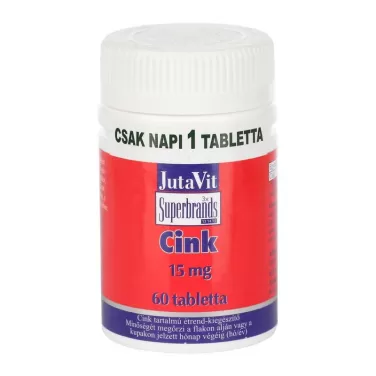 Cink 15mg tabletta 60 db