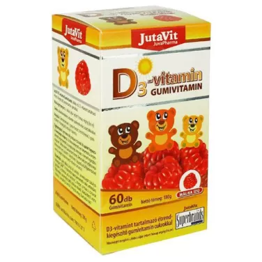 Gumivitamin d3-vitamin kapszula 60 db