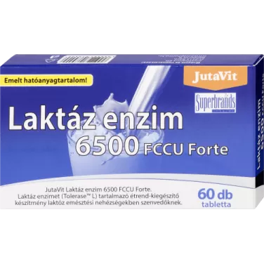 laktáz enzim 6500 fccu forte étrend-kiegészítő 60 db