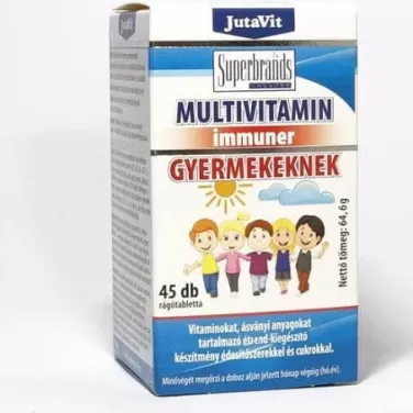 Multivitamin immunkomplex gyerekeknek probiotikus 45 db