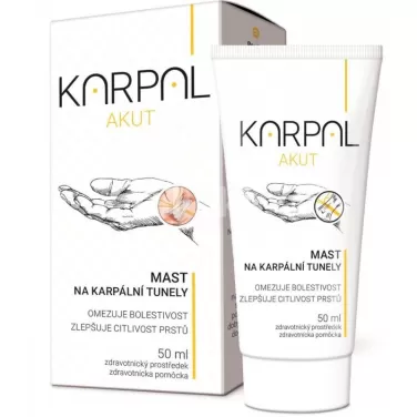 Akut kéztő alagút szindróma masszírozó krém 50 ml