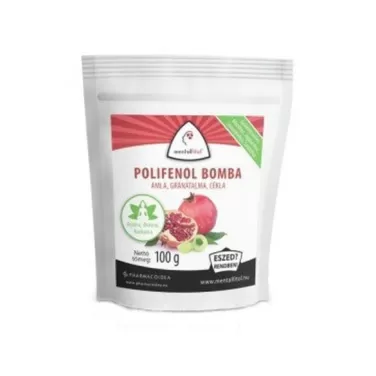 Polifenol bomba gránátalma- cékla por 100 g