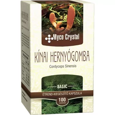 Crystal hernyógomba kapszula 100 db