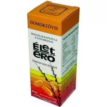 Homoktövis magolaj kapszula e-vitaminnal 30 db