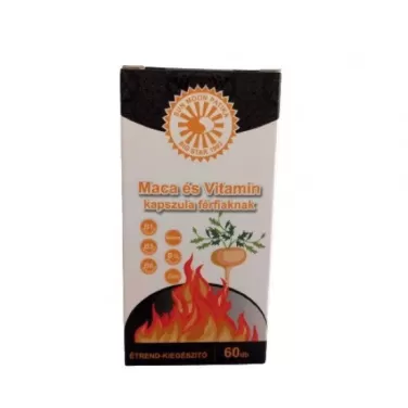 maca és vitamin  kapszula férfiaknak 60db
