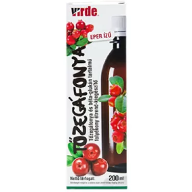 Tőzegáfonya folyékony étrend-kiegészítő 200 ml