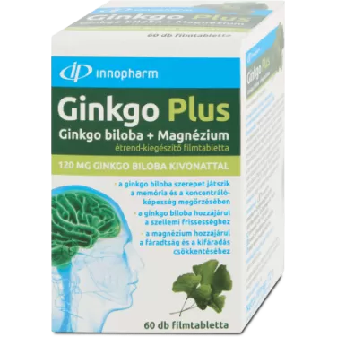 Ginkgo plus 120 mg filmtabletta 60 db