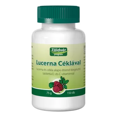 Lucerna cékla tabletta 150 db